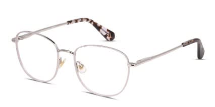 Kate Spade Makensie Purple, Silver glasses - Purple / Silver - Angle View