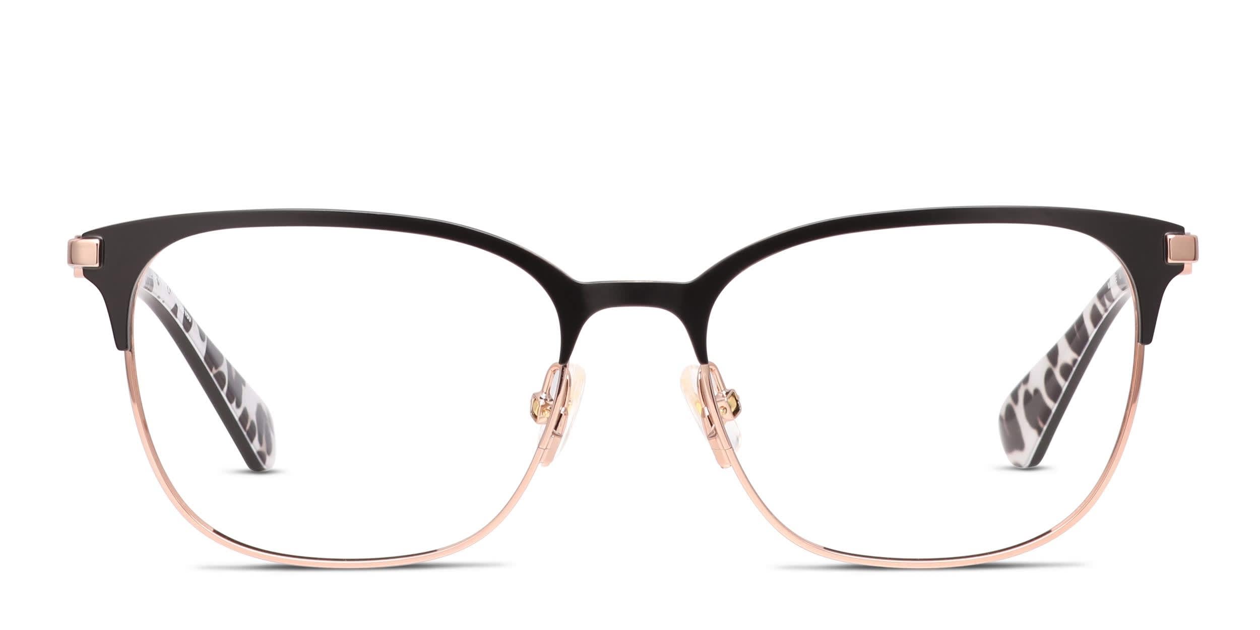 Kate Spade Marlee Black, Gold glasses - Black / Gold - Frontal View