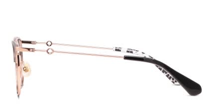 Kate Spade Marlee Black, Gold glasses - Black / Gold - Side View