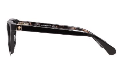 Kate Spade Verna Shiny Black glasses - Shiny Black - Side View