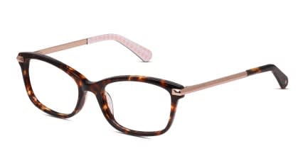 Kate Spade Vicenza Tortoise glasses - Tortoise - Angle View