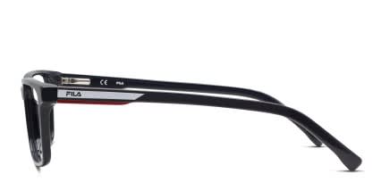 FILA VF9349 Black, Blue glasses - Black / Blue - Side View