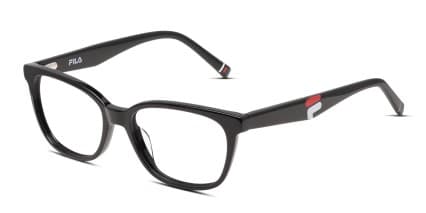 FILA VFI177 Shiny Black glasses - Shiny Black - Angle View