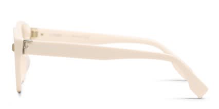 Fendi FE50020I Beige glasses - Beige - Side View