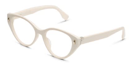 Fendi FE50020I Beige glasses - Beige - Angle View