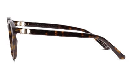 Dior 30MontaigneMiniO R4I Brown, Tortoise glasses - Brown / Tortoise - Side View