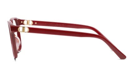 Dior 30MontaigneMiniO BI Red glasses - Red - Side View
