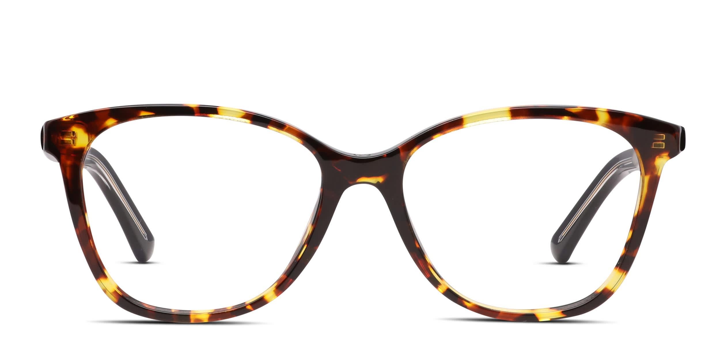Dior DiorSpiritO B2I Tortoise, Yellow glasses - Tortoise / Yellow - Frontal View