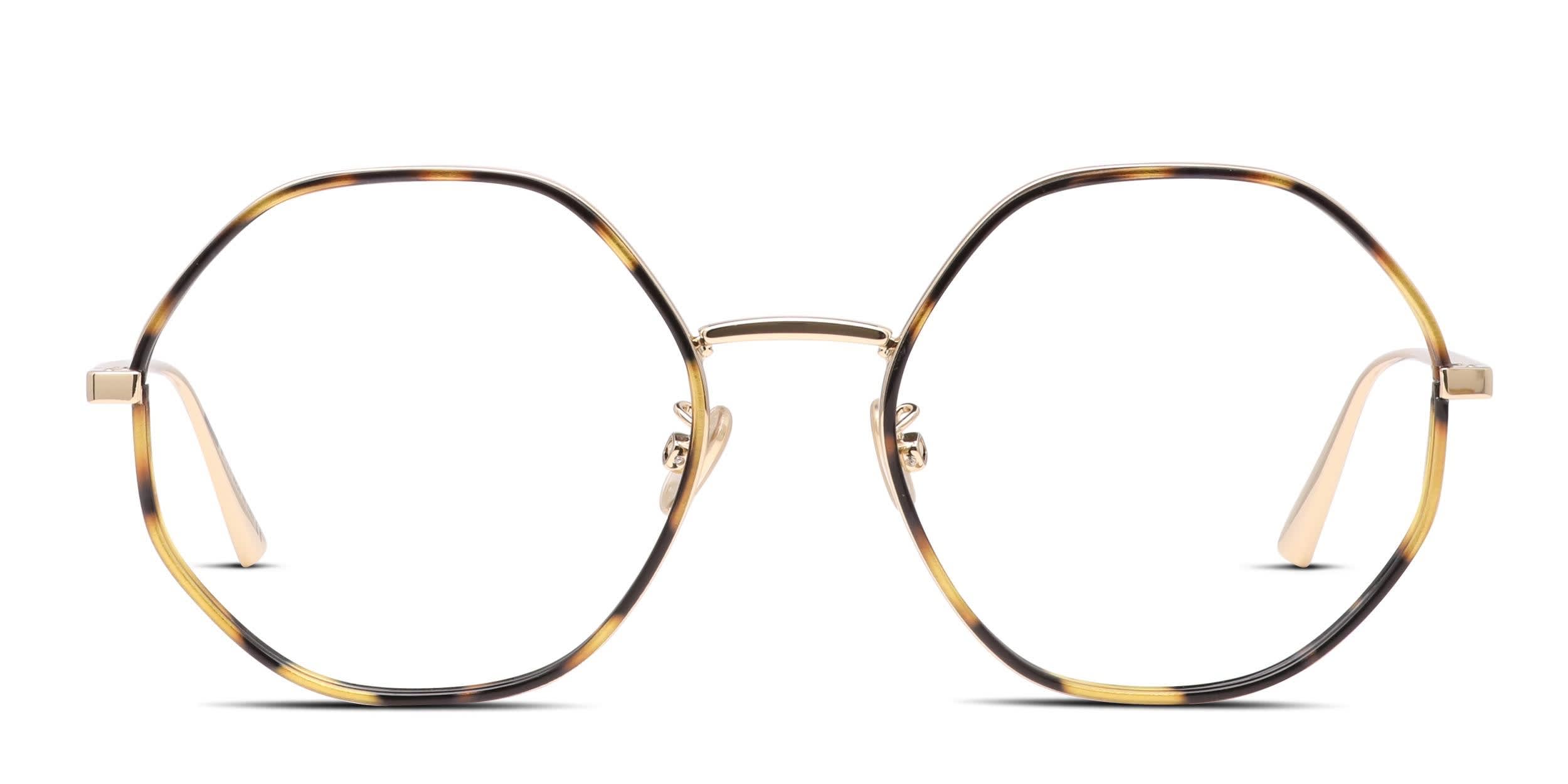 Aoolia Eyeglass Frames Lot Tortoise Double Bridge & Gold Geometric Glitter 2pc Aoolia Optical | Prescription Eyeglasses & Latest Sunglasses main image 2