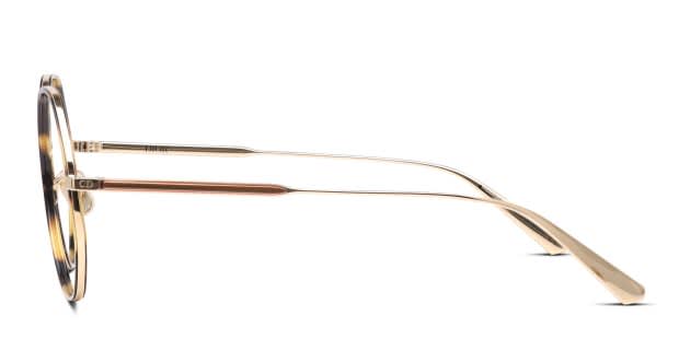 Dior GemDiorO R2U Tortoise, Gold Prescription Eyeglasses display picture 1