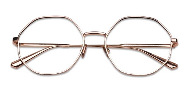 Dior GemDiorO R2 Rose Gold Prescription Eyeglasses display picture 2
