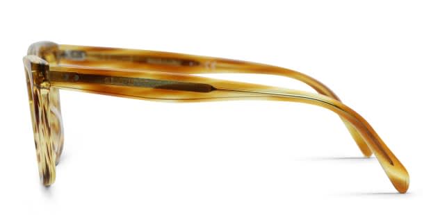 Celine CL50020I Tortoise, Yellow, Clear Prescription Eyeglasses