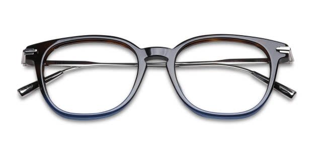 【訳あり品】DIOR HOMME 0222S DOH/2A ブルーレンズ Dior DiorBlackSuitO S8I Brown, Tortoise, Blue Prescription Eyeglasses