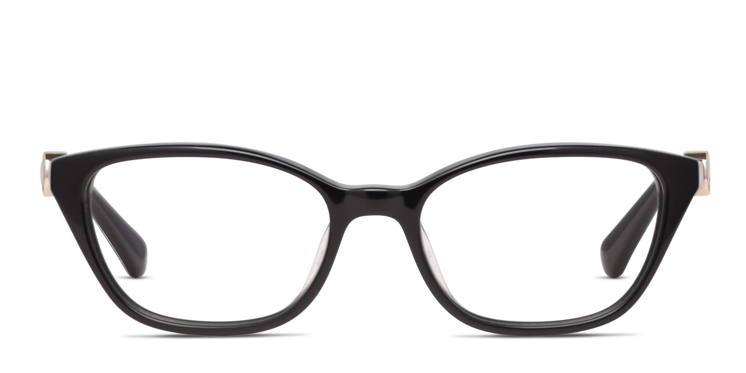 Kate Spade Emmalee Shiny Black glasses - Shiny Black - Frontal View