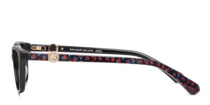Kate Spade Emmalee Shiny Black glasses - Shiny Black - Side View