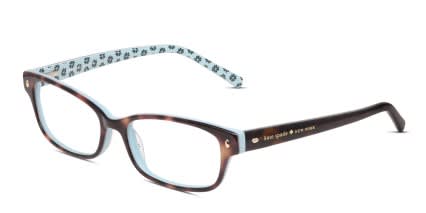 Kate Spade Lucyann Tortoise glasses - Tortoise - Angle View