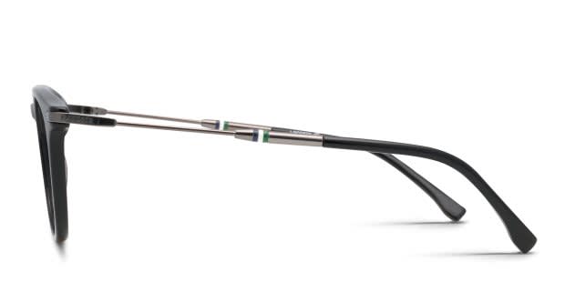 Lacoste L2918 Shiny Black Prescription Eyeglasses