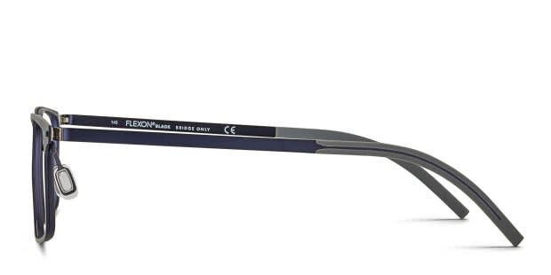 A169)アンサンブル(F) Flexon B2026 Blue Prescription Eyeglasses