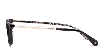 Kate Spade Natalia Shiny Black glasses - Shiny Black - Side View