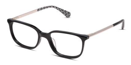 Kate Spade Natalia Shiny Black glasses - Shiny Black - Angle View