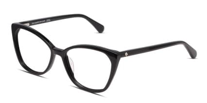 Kate Spade Zahra Shiny Black glasses - Shiny Black - Angle View