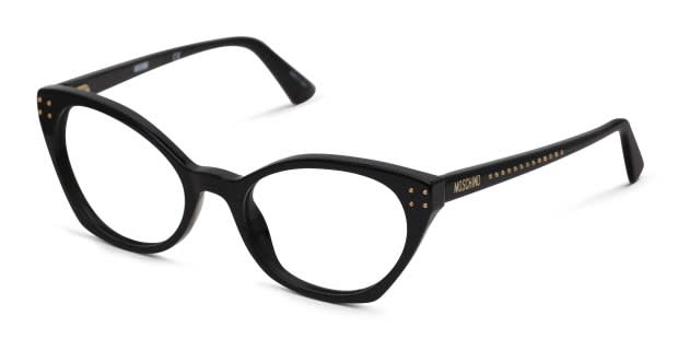 Moschino MOS582 Shiny Black Prescription Eyeglasses