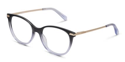 Moschino Love MOL570/SAM Blue, Clear glasses - Blue / Clear - Angle View