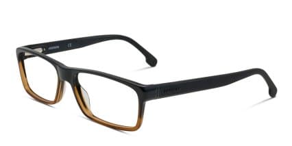 Carrera 8852 Black, Brown glasses - Black / Brown - Angle View