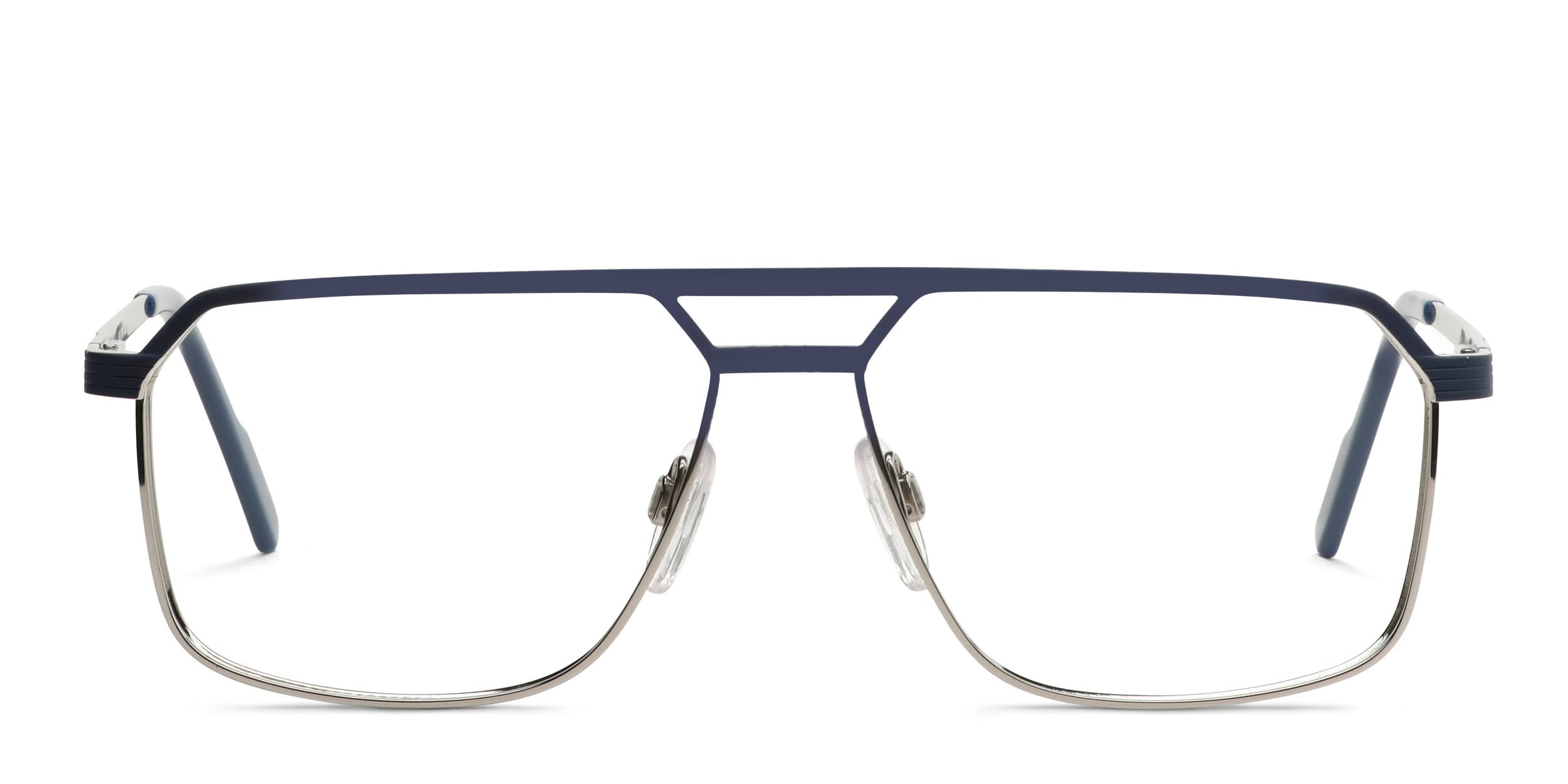 Cazal 7084 Blue, Silver Prescription Eyeglasses