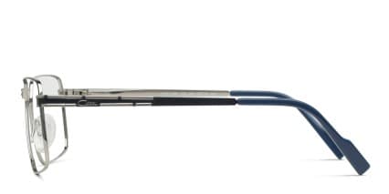 Cazal 7088 Blue, Gunmetal glasses - Blue / Gunmetal - Side View