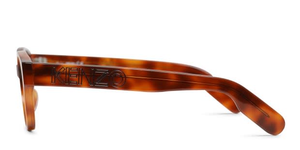 Kenzo KZ50110I Tortoise, Orange Prescription Eyeglasses