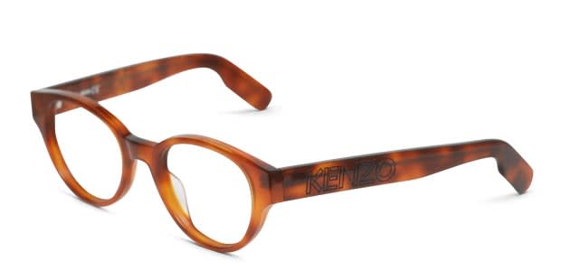 Kenzo KZ50110I Tortoise, Orange Prescription Eyeglasses