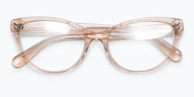 Stella McCartney SC50007I Pink, Clear Prescription Eyeglasses