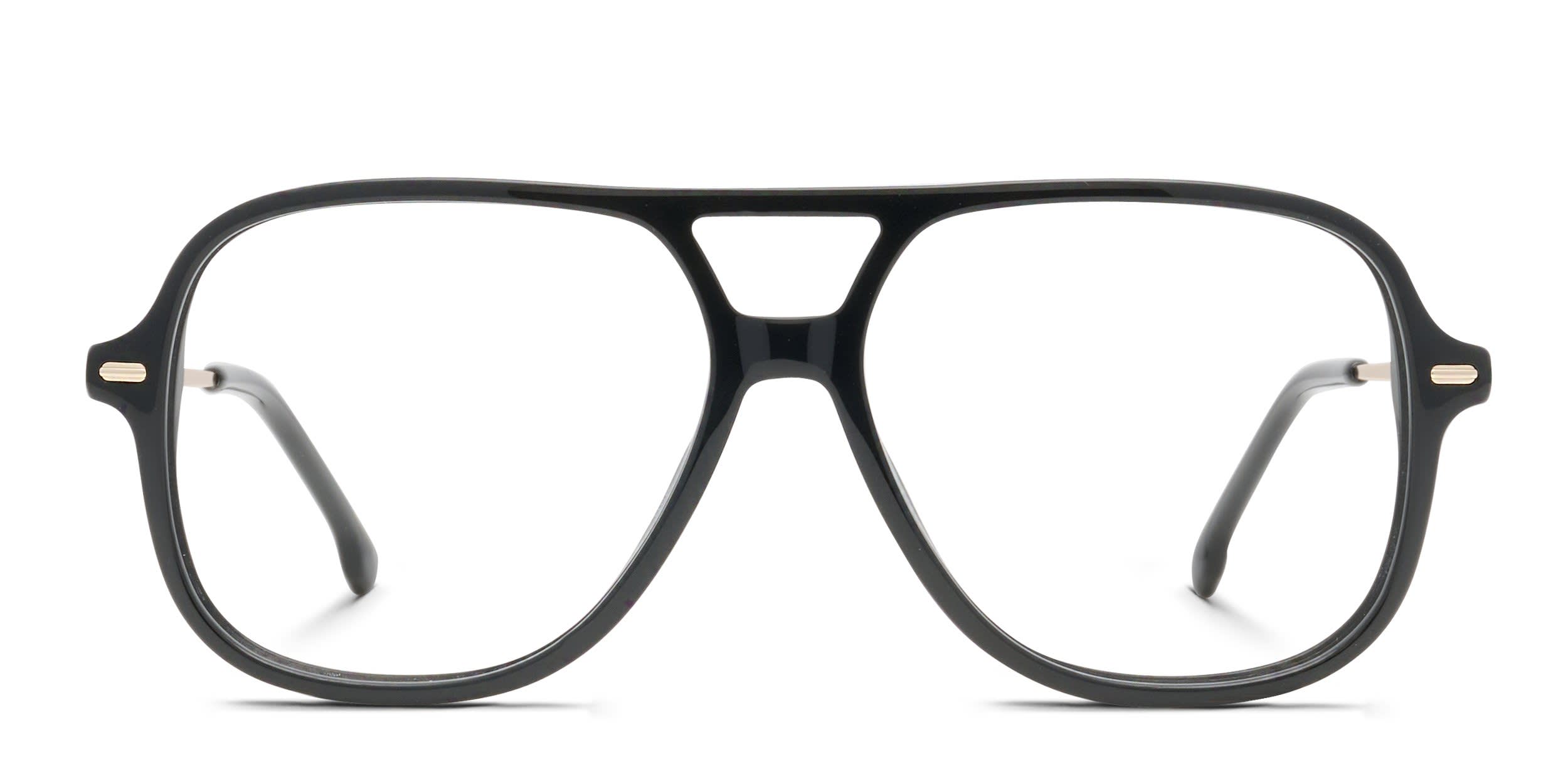 Carrera 3023 Shiny Black glasses - Shiny Black - Frontal View