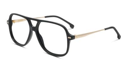 Carrera 3023 Shiny Black glasses - Shiny Black - Angle View