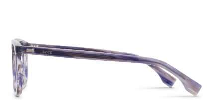 Hugo Boss x Boss 1368 Blue, Brown glasses - Blue / Brown - Side View