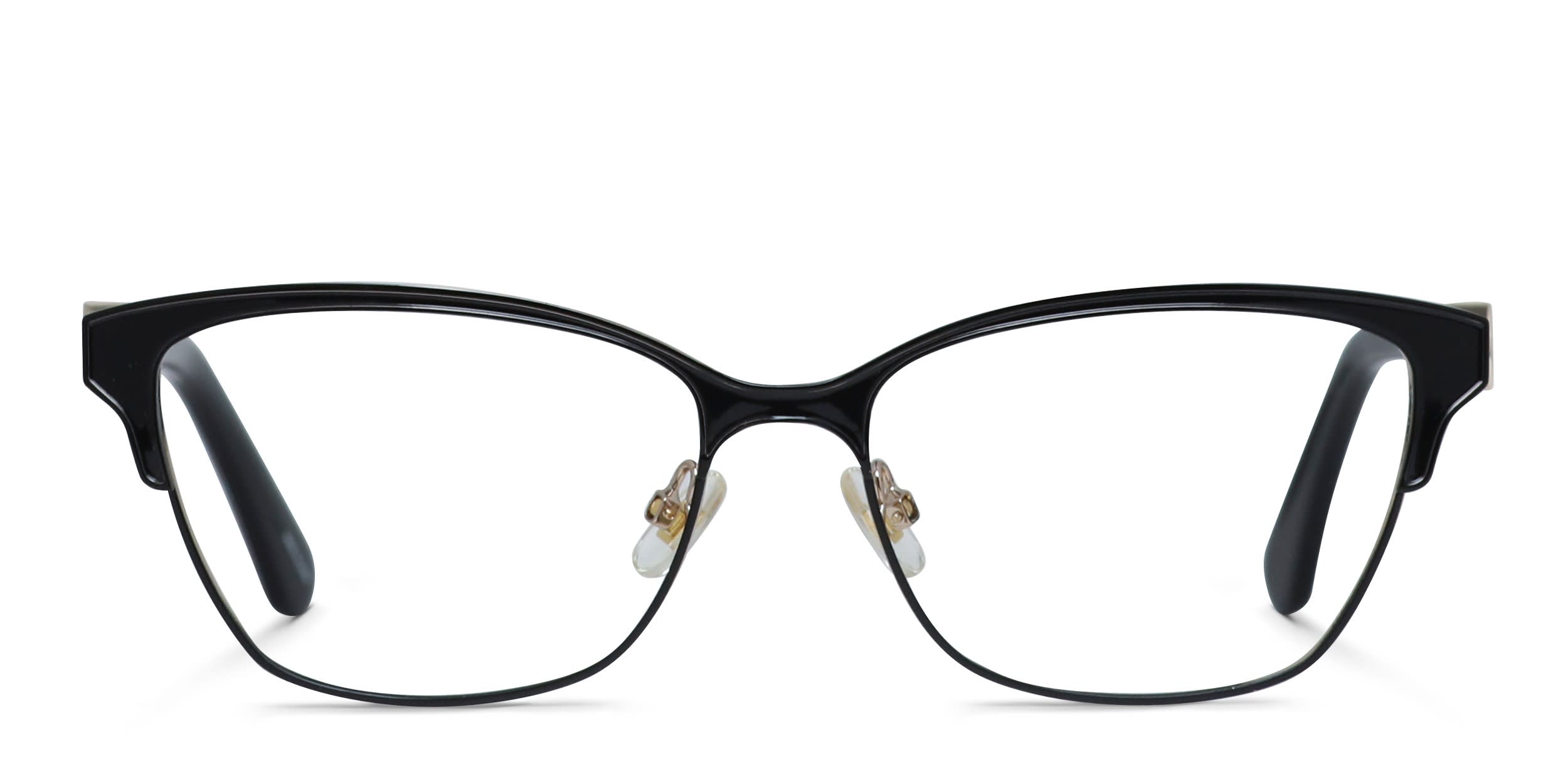 Kate Spade Audrina/G Shiny Black glasses - Shiny Black - Frontal View