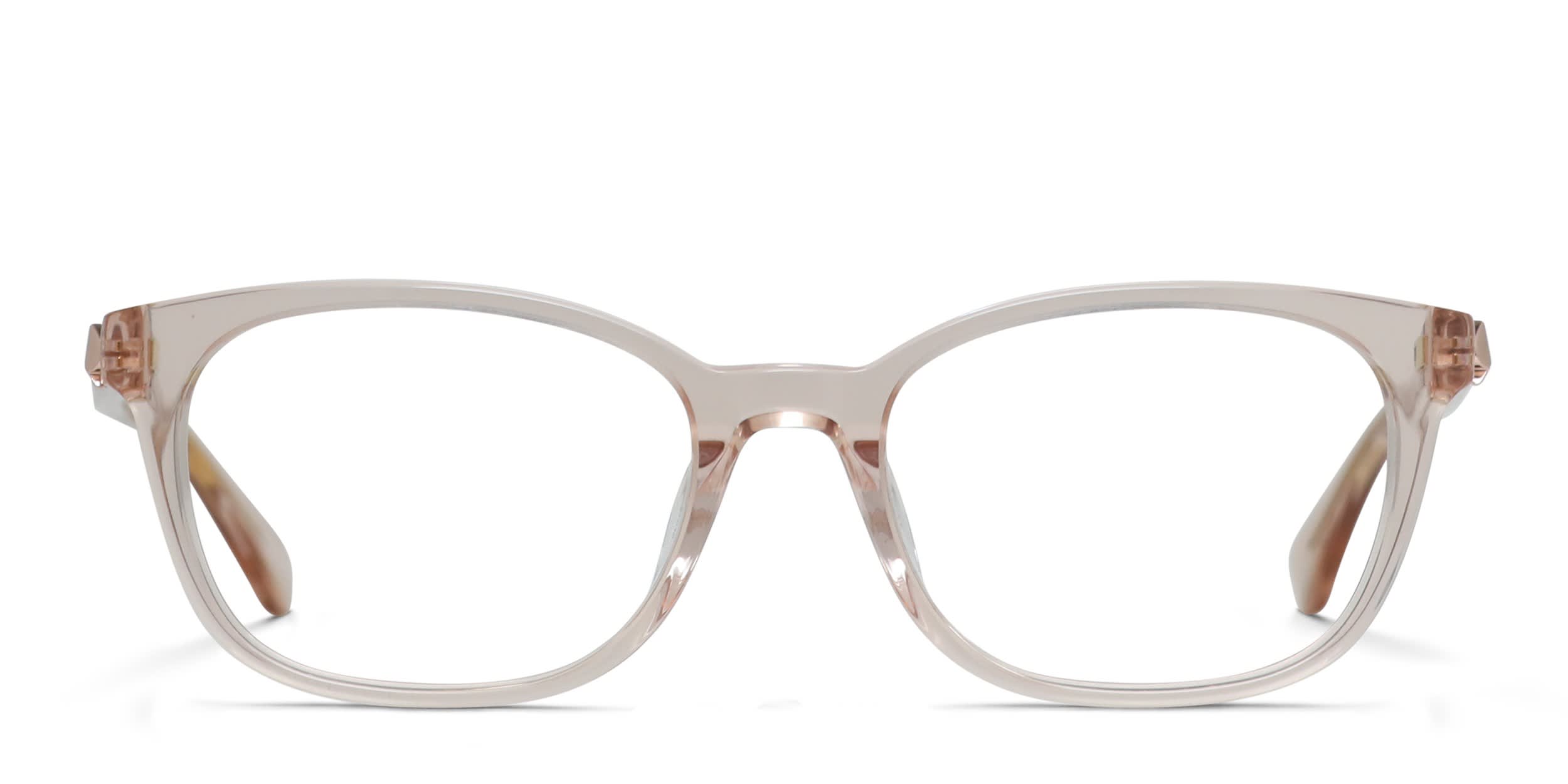 Kate Spade Gaia Multicolor Prescription Eyeglasses kate spade Marjorie Mint Green and Brown  Semi-Rim Glasses with Pink Case main image 1