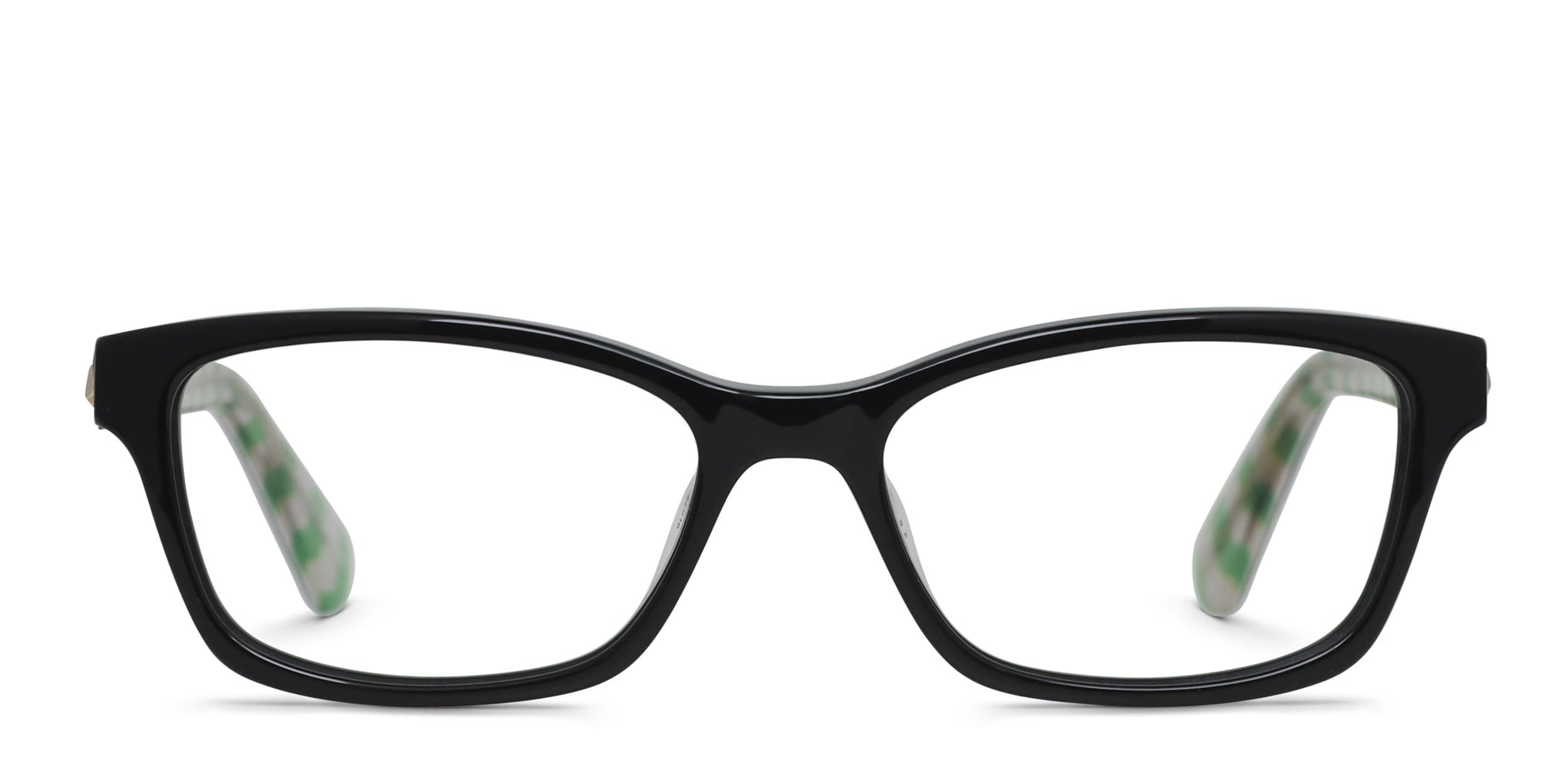 Kate Spade Renne Shiny Black Prescription Eyeglasses display picture 2