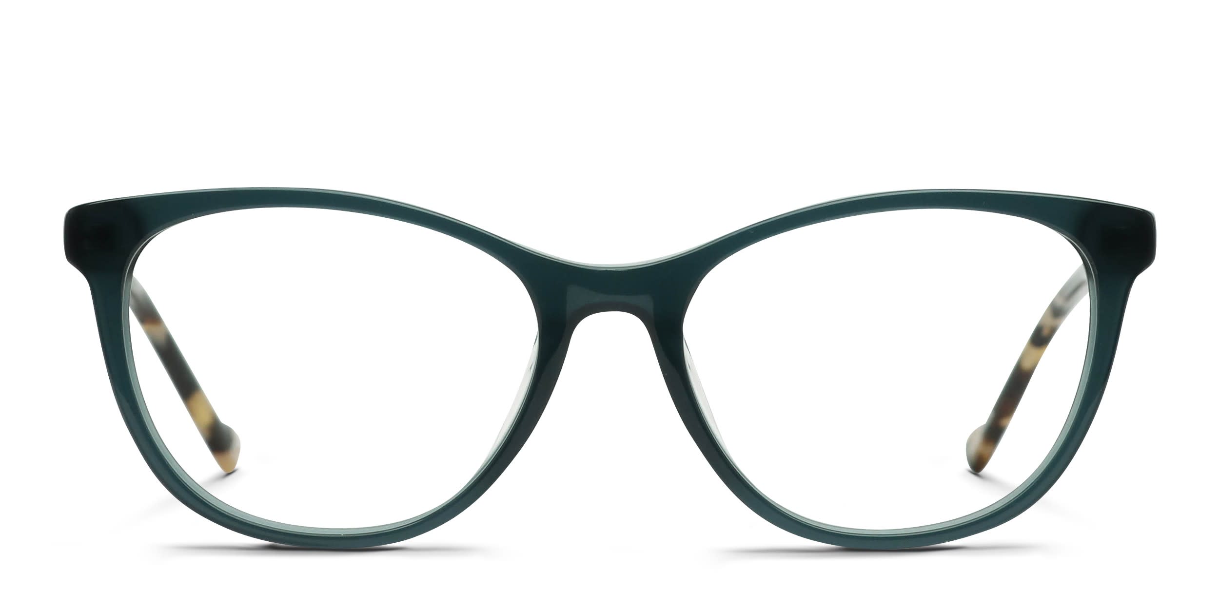 Le Specs Bionomy Green glasses - Green - Frontal View