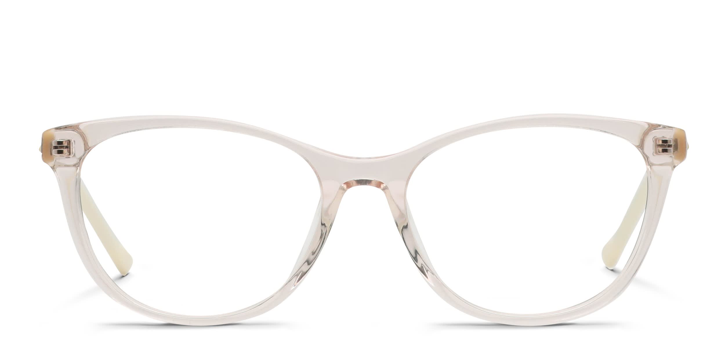 Le Specs Bionomy Pink, Clear glasses - Pink / Clear - Frontal View