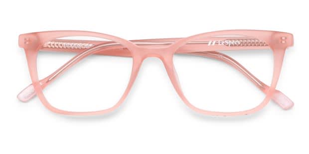 Le Specs Pink Cateye Glasses Scorpius Ridge Pink Female Cat-Eye Sunglasses | Le Specs main image 4
