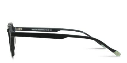 Le Specs Mercury Matte Black glasses - Black - Side View