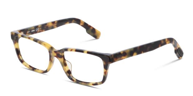 Kenzo KZ50017U Tortoise, Yellow Prescription Eyeglasses