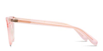 Marc Jacobs MJ 1108 Pink, Clear glasses - Pink / Clear - Side View