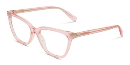 Marc Jacobs MJ 1108 Pink, Clear glasses - Pink / Clear - Angle View