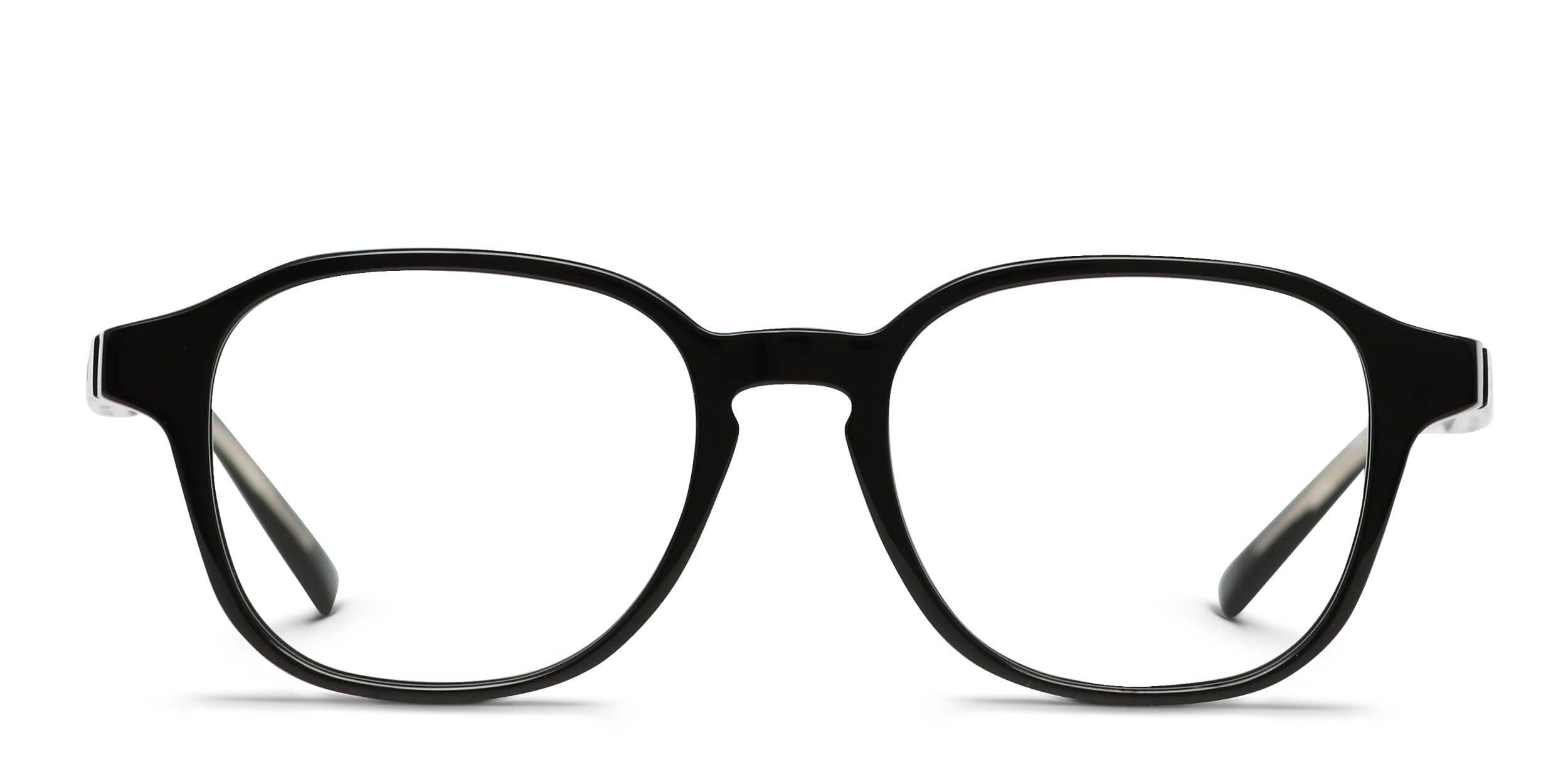 Dior Black Frame Eyewear NEW Dior CDIORO S1F 10BB Shiny Black/Clear Blue Block Lens  main image 2