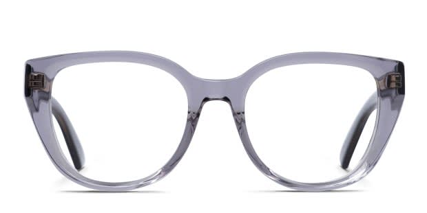 Dior DiorPrismeO B1I Gray, Clear Prescription Eyeglasses