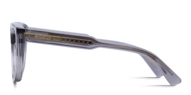 DIOR メガネ　グレーレンズ Dior DiorPrismeO B1I Gray, Clear Prescription Eyeglasses