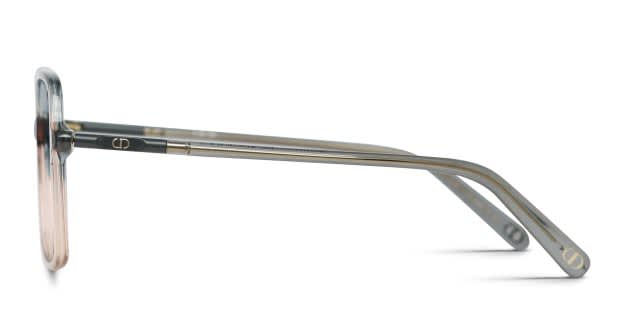 Dior Mini CD O S2I Gray, Pink Prescription Eyeglasses